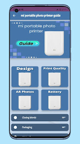 mi portable  printer guide 1 APK + Mod (Free purchase) for Android