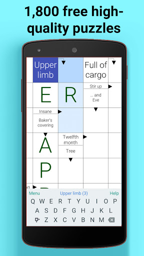 Clean Crosswords Screen 2