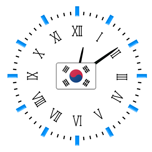 South Korea Clock(Seoul) Logo