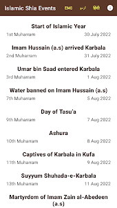 Islamic Shia Events
