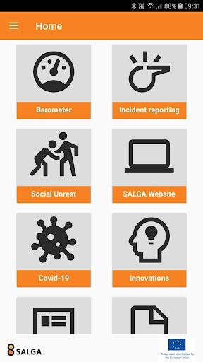 Android application SALGA Mobi screenshort