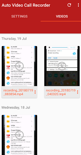 Anteprima dell'app