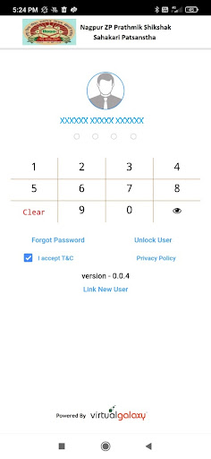 Android application Nagpur ZP shikshak patsanstha screenshort
