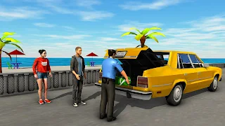 US Taxi Simulator 3d & Driving - Screenshot 1