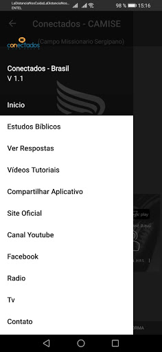 Conectados CAMISE Screen 2