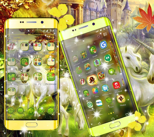 Unicorn Launcher Theme Screen 3
