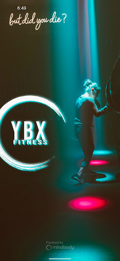 Android application YBX Fitness screenshot