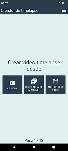 Vista previa de la aplicación