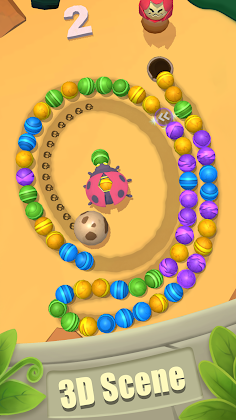 Marble Shooter 3D - Screenshot 1