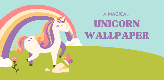 a magical unicorn wallpaper z
