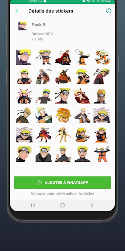 Anime Stickers for Whatsapp