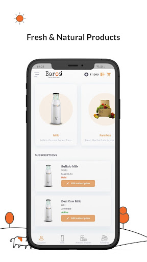 Android application Barosi screenshort