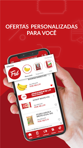 Android application Supermercado Faé screenshort