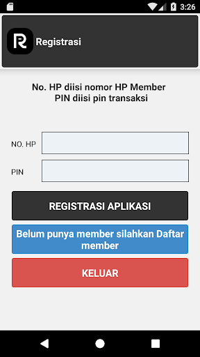 Pulsa Rakyat Screen 2