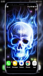 Skull Live Wallpaper