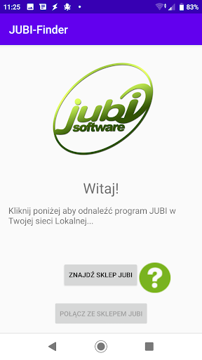 Android application JUBI-Finder screenshort