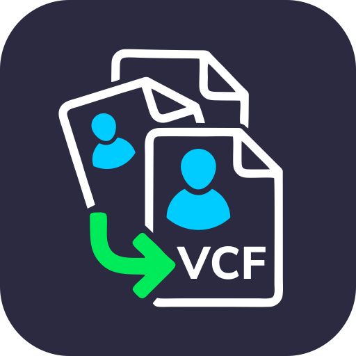 VCF Contacts Backup & Restore logo