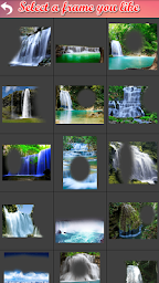 Waterfall Frame Collage