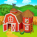 Farm Town Village Build Story Apk