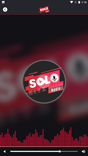 Android application Solo Hitz Radio screenshort