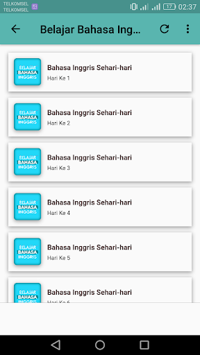 Belajar Bahasa Inggris Sehari-hari