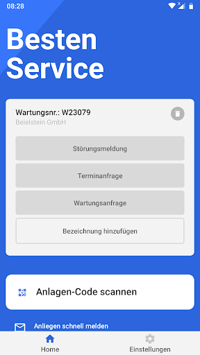 Besten Service Screen 2