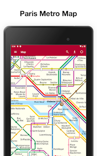Paris Metro – Map and Routes Screenshot