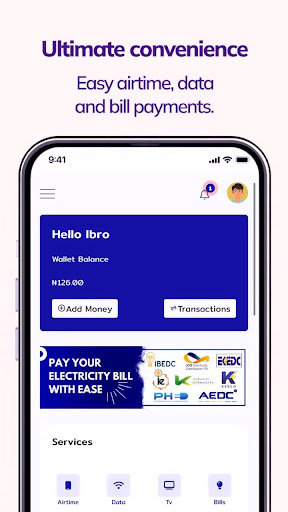 Android application Fluterpay screenshort