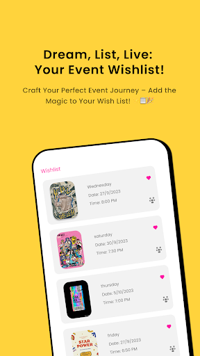 Buzzing - find gigs and events