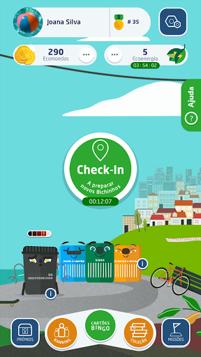 Android application Recycle BinGo screenshort