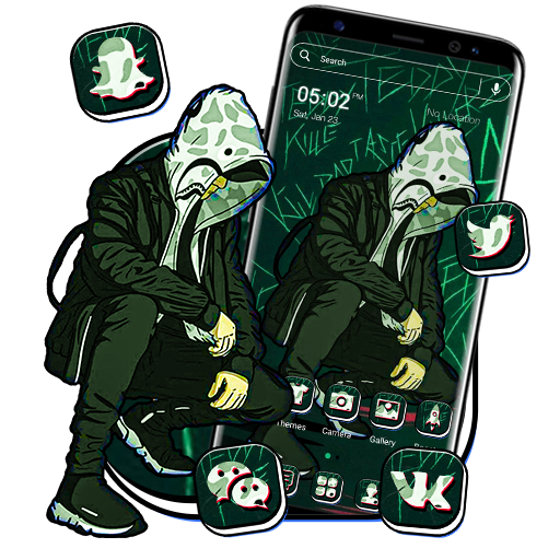 Cool Dude Launcher Theme logo