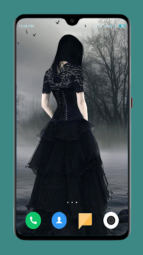 Android application Gothic Wallpaper 4K screenshort