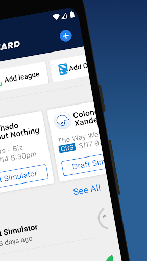 Fantasy Baseball Draft Wizard Screen 2