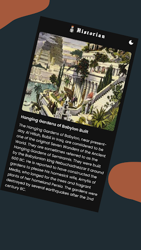 Historian Facts Screen 3