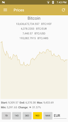 Pay me with Bitcoin Screen 2
