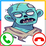 Cover Image of Télécharger Fake Call Zombie Games  APK