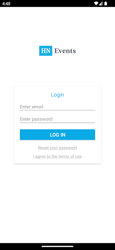 Android application HN Events screenshort