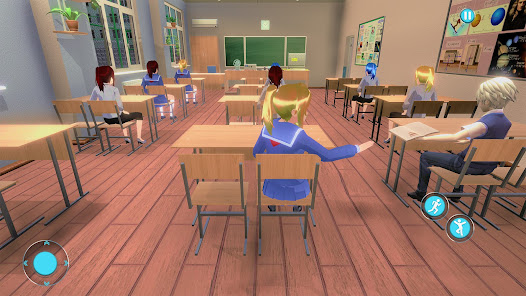 Anime High School Girl Game 3D  screenshots 9