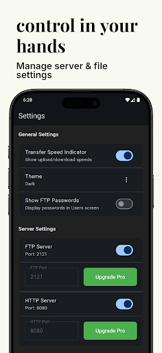 WiFi FTP & HTTP Server screenshot 4