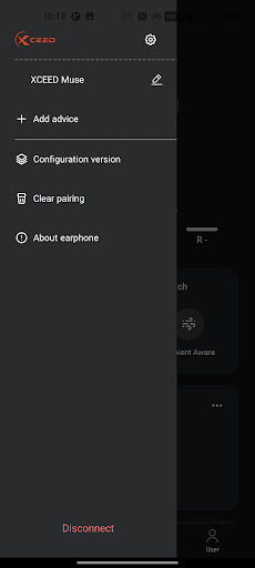 Android application MUZIK screenshort