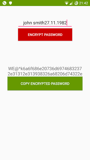 Weak=Strong Password Screenshot 1 - AppWisp.com