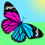 Cover Image of Download Butterflies on Screen (Prank)  APK