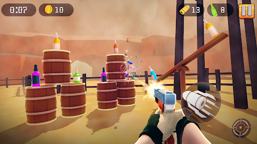 Bottle Shooting Game  screenshots 1