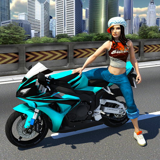 Racing Girl 3D  Icon