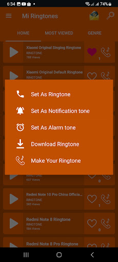 All XIAOMI Ringtones Screenshot 2 - AppWisp.com