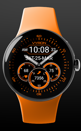 TOP GUN - hybrid watch face Screenshot 4 - AppWisp.com