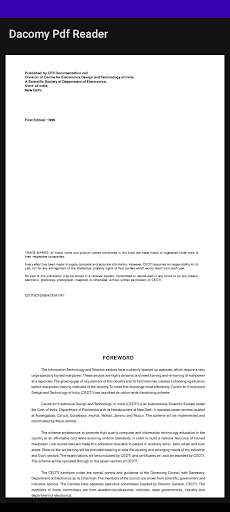 Dacomy Pdf Reader Screen 3