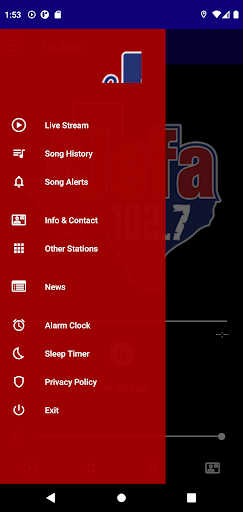 La Jefa 102.7 Screen 3
