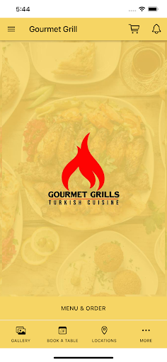 Android application Gourmet Grill screenshort