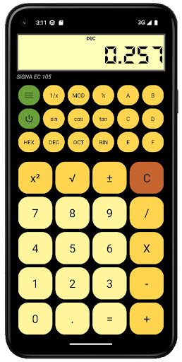 Real Theme Calculator Screen 3